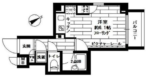 ステージファースト本駒込IIの物件間取画像